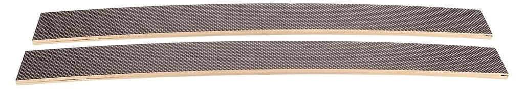 Holzlattenrost 2 Stück 59,5 x 5 x 0,9 cm Lattenroste zur Unterstützung von Matratzen für Sofa und Bettgestelle mit hoher Stabilität