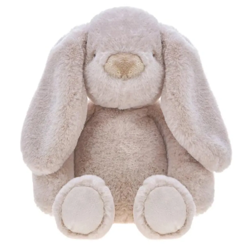 Doudou Lapin Charlotte 35cm Vanille peluche mascotte pour enfant