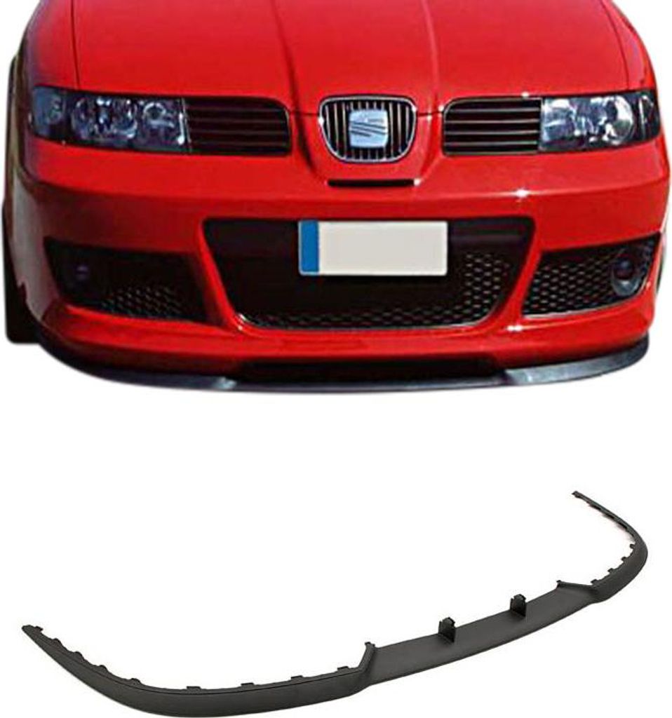 Cup Spoiler Lippe Spoilerlippe Frontspoiler Stoßstange für Seat Leon 1M / Toledo – Produktansicht