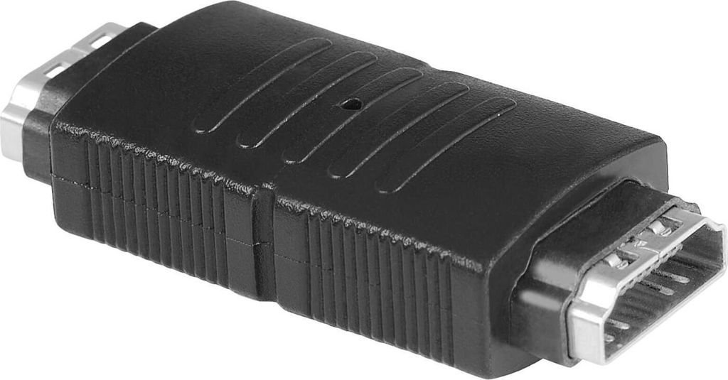 Hama HDMI-Adapter Verbinden von 2 HDMI Kabel Max Auflösung 4 K 4096x2160
