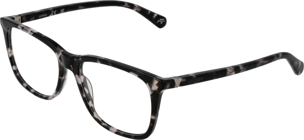 Guess GU5223 020 54: Occhiali Squadrati Unisex Grigio Cristallo