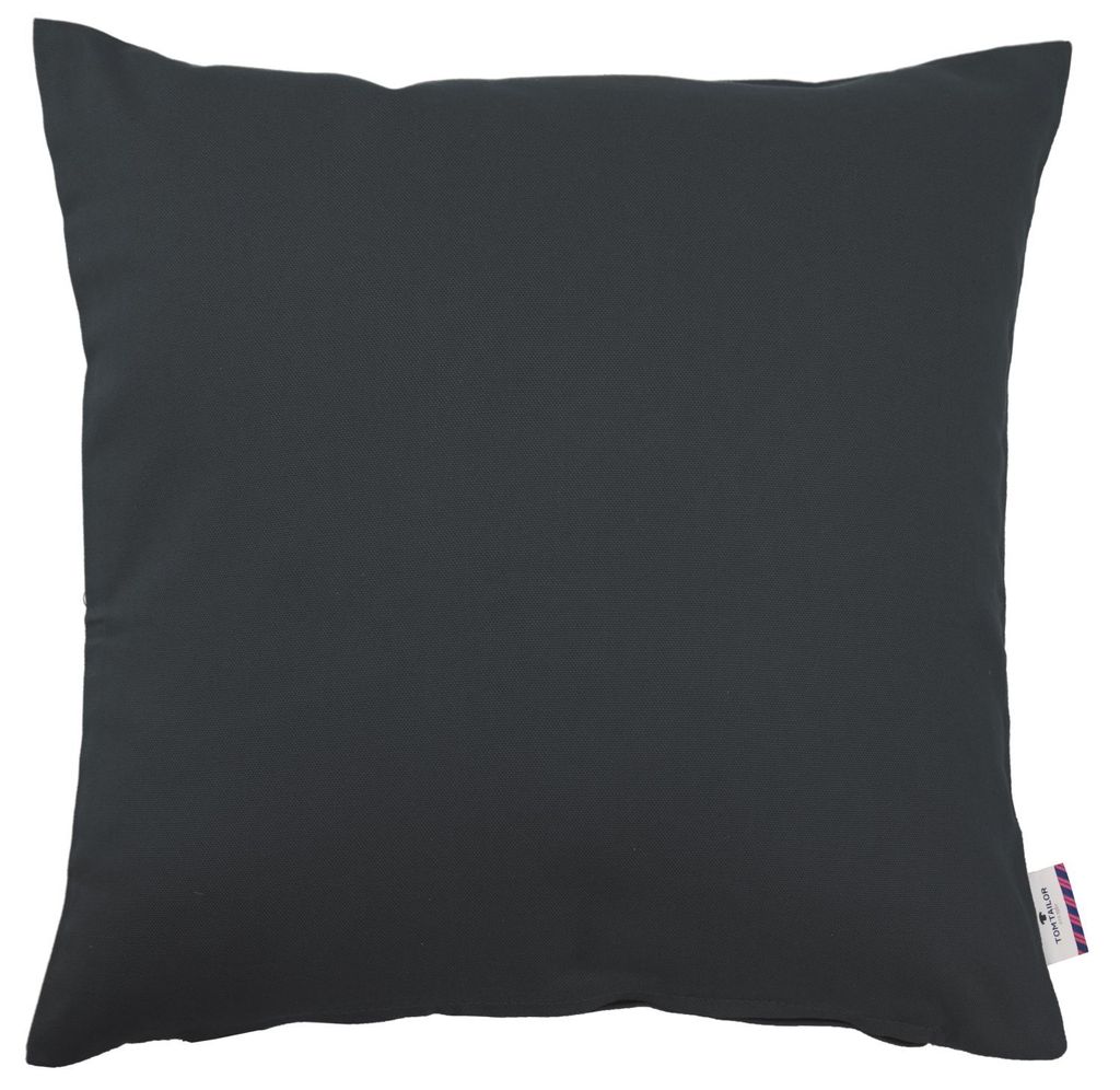 Tom Tailor Fodera per cuscino decorativo Dove antracite Immagine del prodotto 