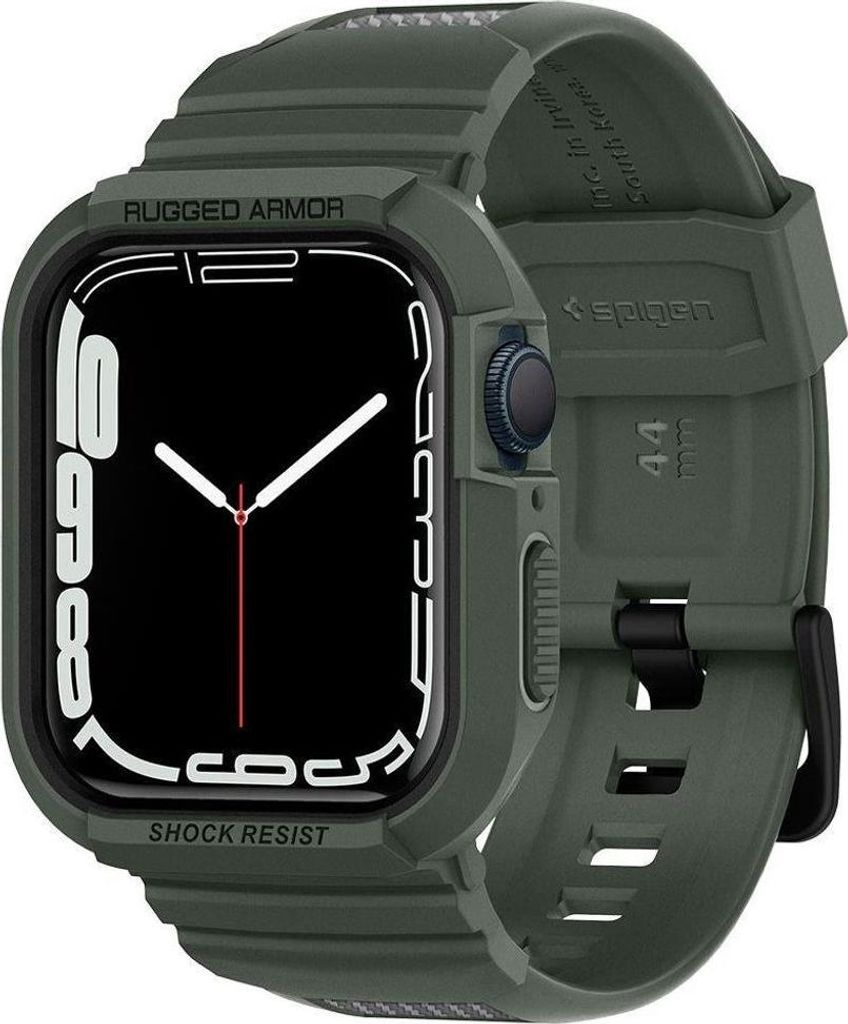 Spigen Rugged Armor Case Pro Apple Watch 4/5/6/7/8/Se (44/45 mm) - Grn