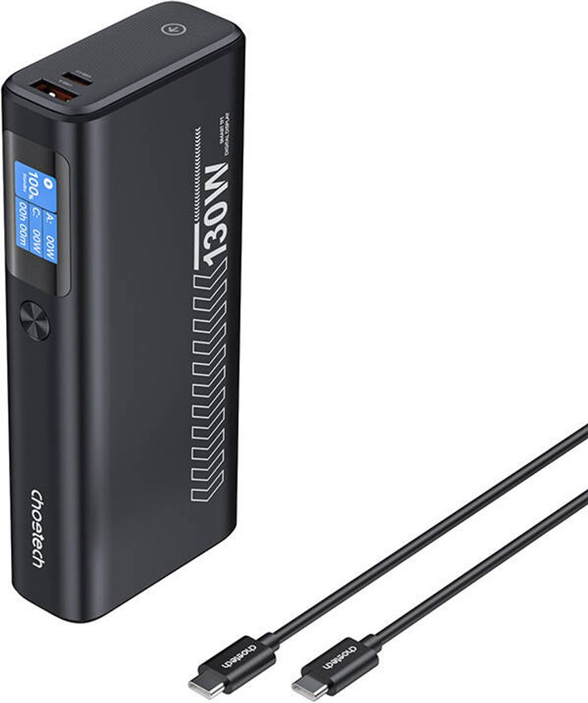 Choetech Power Bank B702 20000Mah Pd100W 2C1A (Grau)