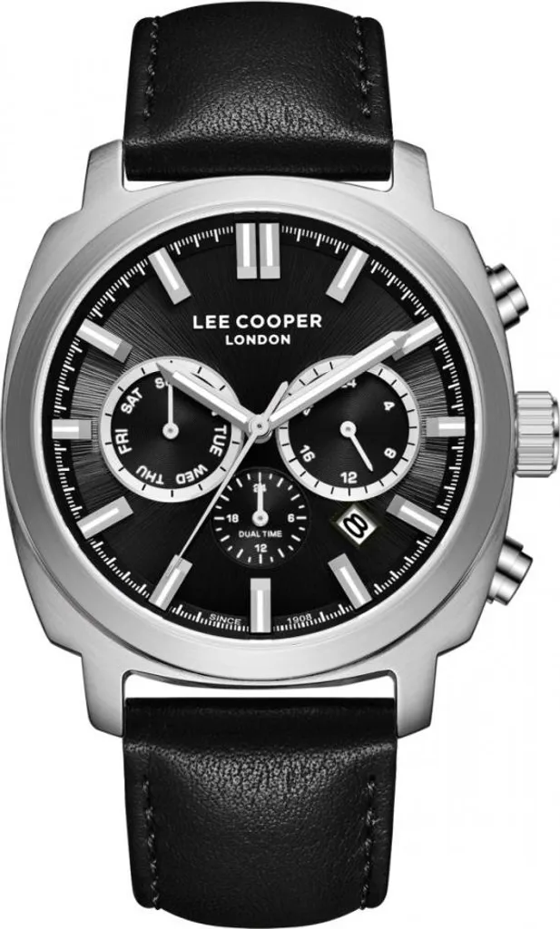 Montre Quartz Lee Cooper Patrick LC08172.351 Étanche avec Cadran Bleu