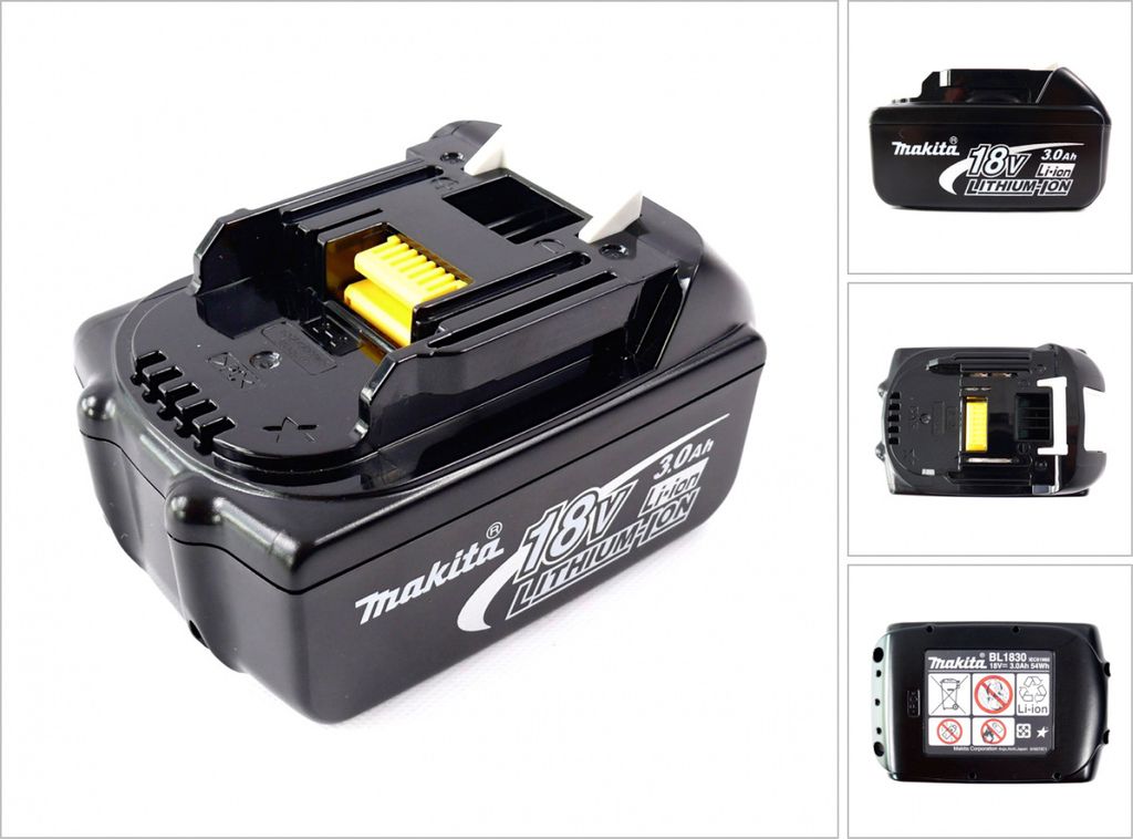 Makita BL1830B bulk Akku 18V / 3,0Ah Li-Ion Produktbild 