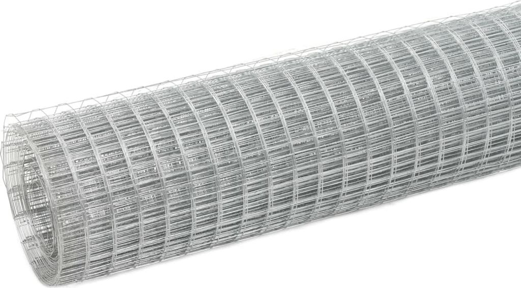 vidaXL Grillage Acier galvanisé 10x1,5 m Argenté Image du produit 