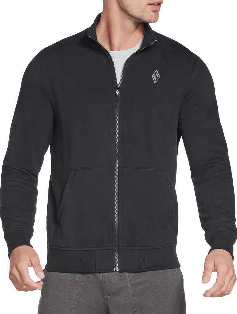 Skechers Hoodless Hoodie GOwalk Everywhere Jacket Sweatjacke Herren M3JA195 017 BLK schwarz , Bekleidungsgröße:XXXL