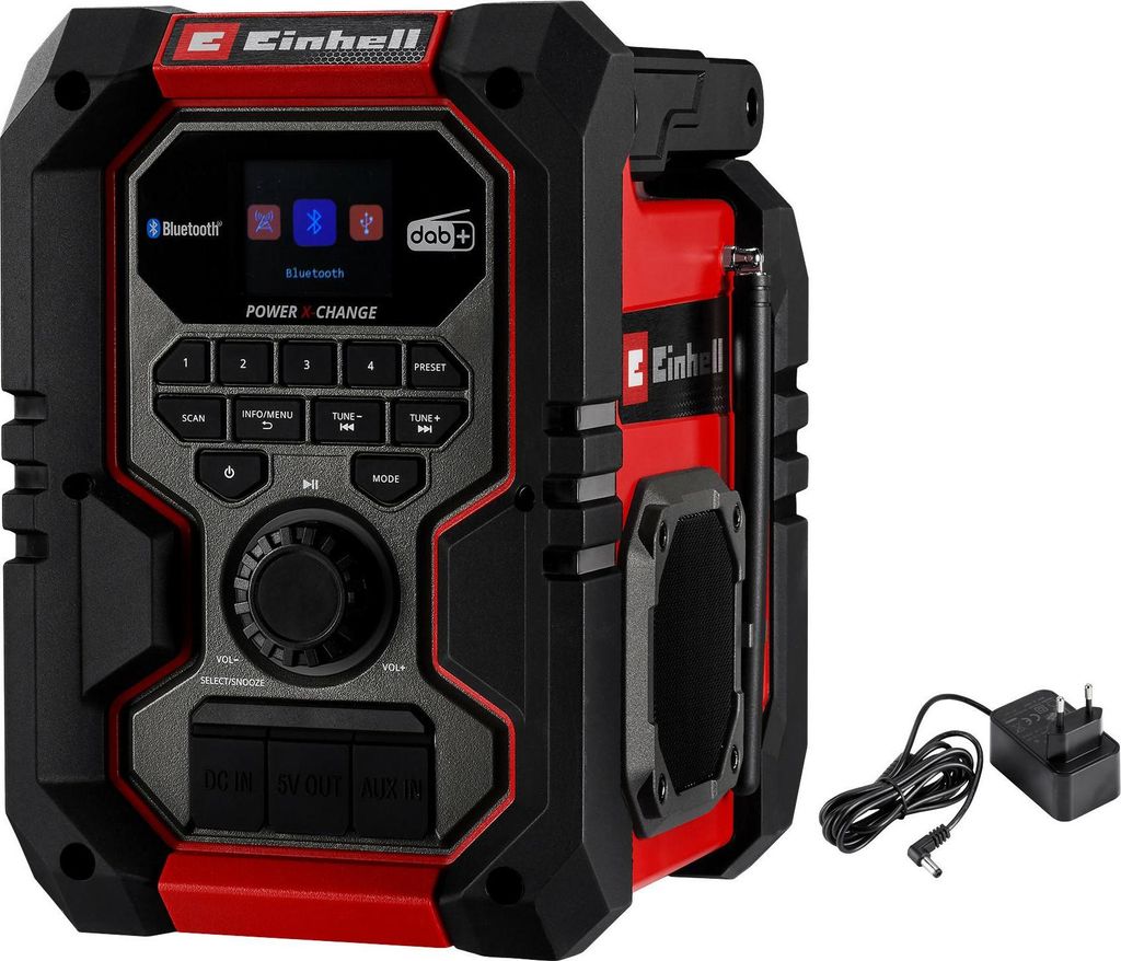 Einhell Radio Te-Cr 18 Li Dab+ Fm/Bt Solo Zdjęcie produktu 