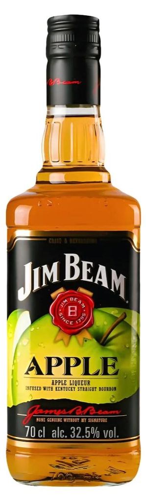 Jim Beam Apple Bourbon Whisky 32.5% Vol. 0.7L Produktbild 