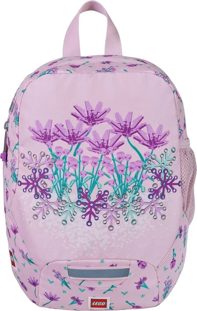 Sac à dos maternelle durable motif floral avec compartiments pratiques