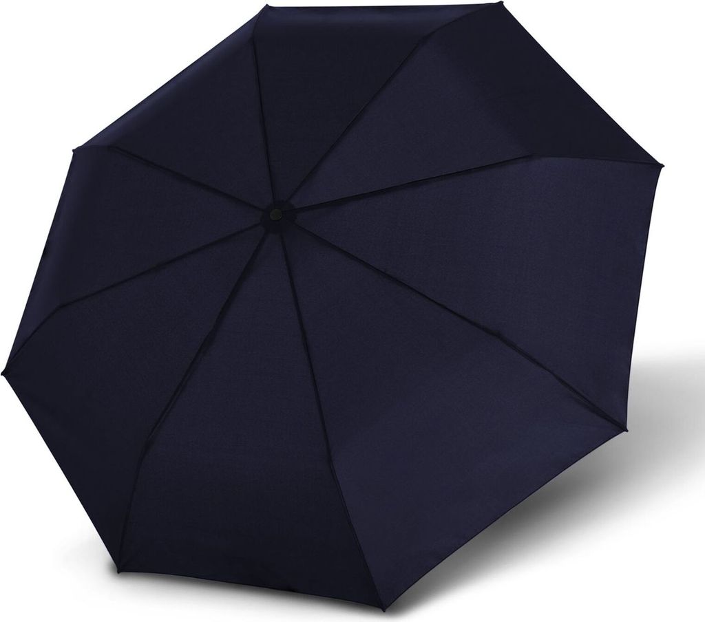 Knirps Taschenregenschirm Regenschirm A.400 Duomatic Navy dunkelblau