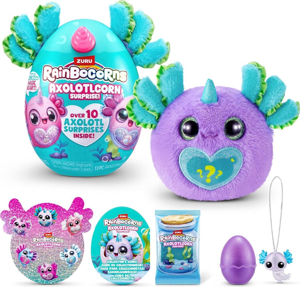 ZURU 92120H - Rainbocorns Axolotlcorn Surprise - Axolotl Lulu