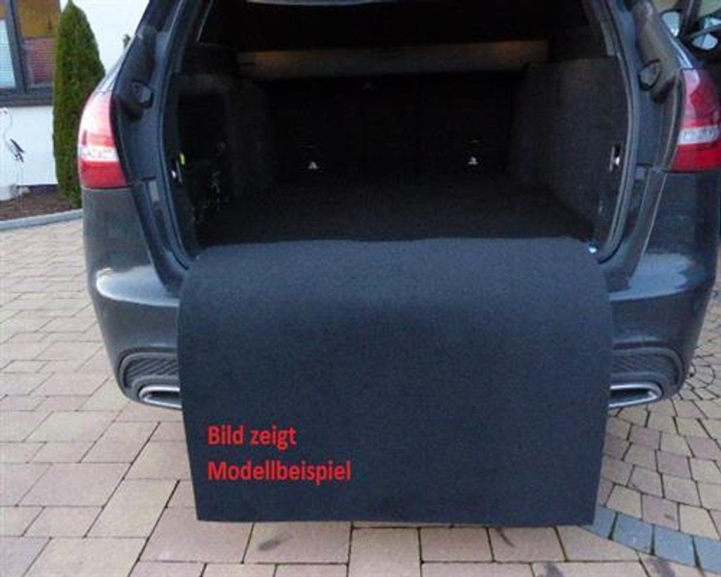 Kofferraummatte mit Ladekantenschutz passend für Audi A6 C7 Avant ab 2012 - 2018