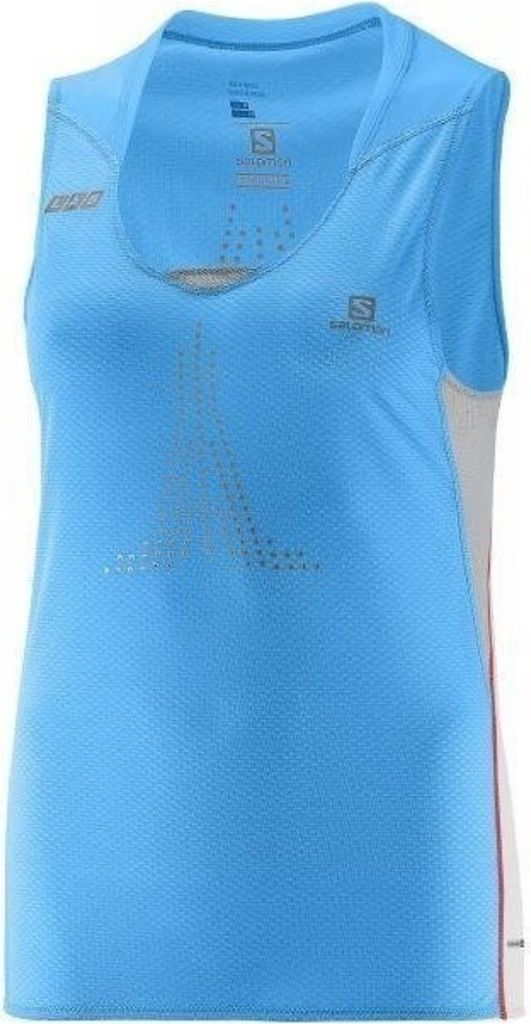 Salomon Tshirts Koszulka Damska Slab Sense Tank Niebieski, L37151300, Größe: 163
