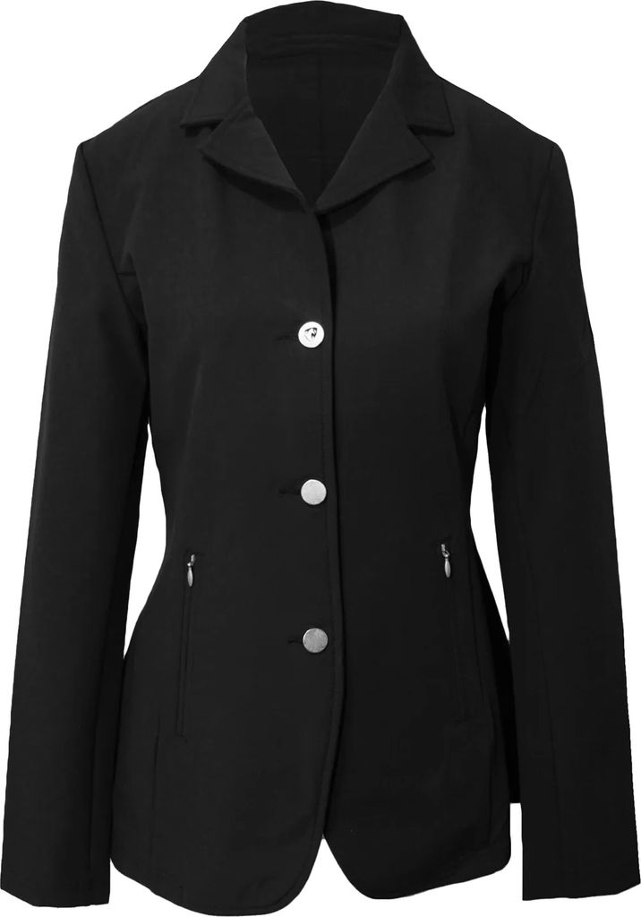 Hy - "Silvia" Springreiter-Jacke für Kinder BZ4732 (128) (Schwarz)