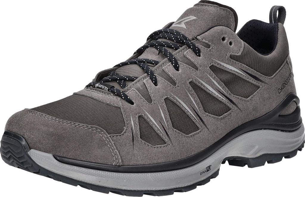 LOWA INNOX EVO II GTX, Männlich, Erwachsener, Grau, Navy, Outdoor-Schuhe, Schnelles Wandern, Walken, Gummi