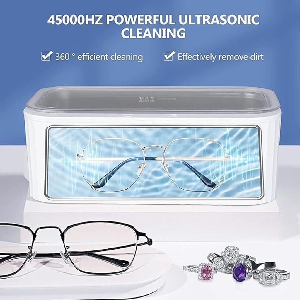 400ML Ultraschallreiniger, Ultraschallreinigungsgerät Produktbild 4