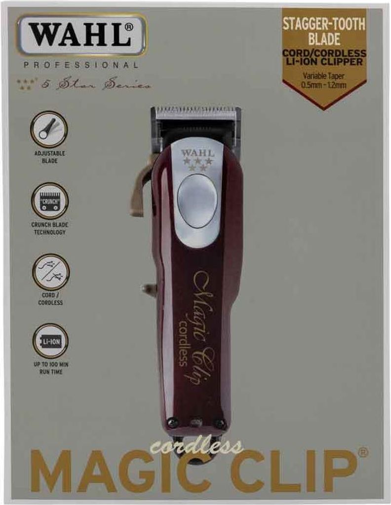 Wahl Clipper 5* Cordless Magic Clip 5V red Image du produit 