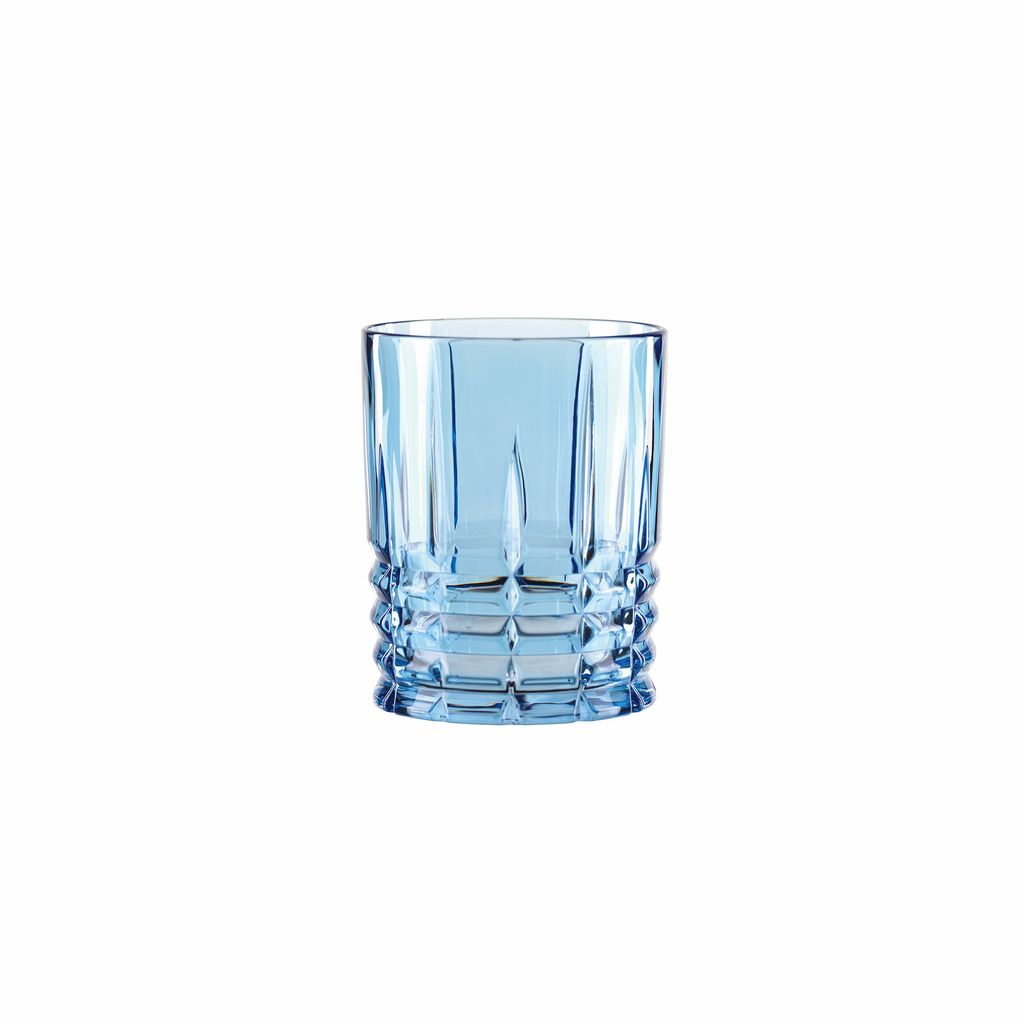 Nachtmann Highland Becher, Tumbler, Whiskyglas, Whisky, Glas, Aqua, 345 ml, 0097442-0