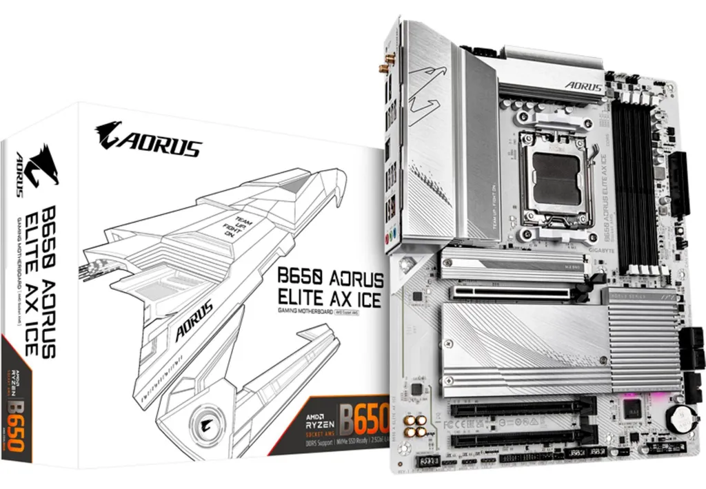 Fini les Surchauffes avec Gigabyte B650 AORUS ELITE AX ICE AM5 ATX