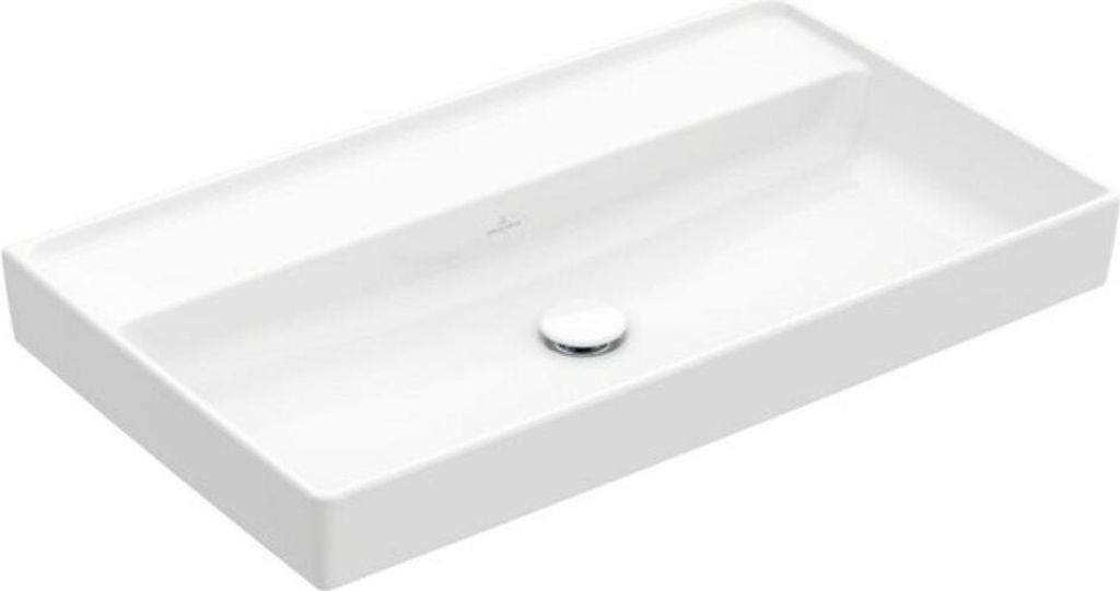 Villeroy & Boch Collaro Schrankwaschtisch, ohne Hahnloch, ohne Überlauf, 800x465mm, 4A3383R1