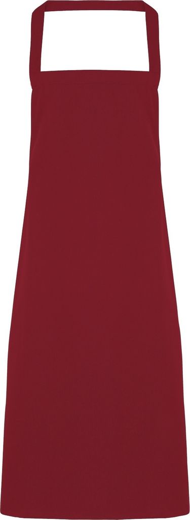 Premier Damen Schürze ohne Taschen RW1055 (Einheitsgröße) (Burgunder)