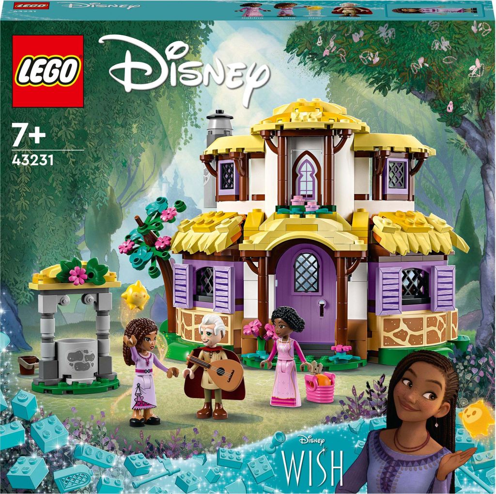LEGO Disney Cottage di Asha 43231 Set da Costruzione 509 Immagine del prodotto 
