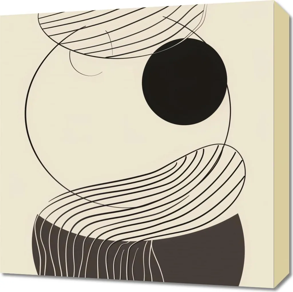 Quadro Astratto 50x50 Immaginazione e realtà - Design Contemporaneo