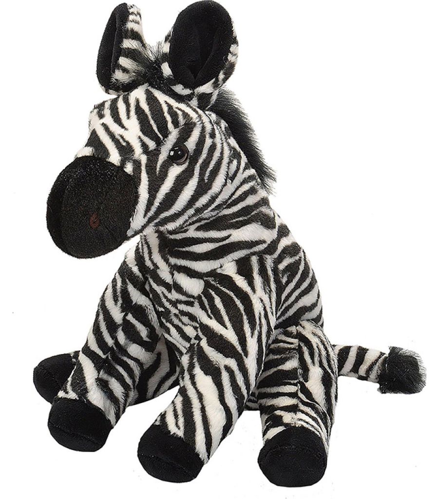 Wild Republic - Peluche - Cuddlekins - Zebra Immagine del prodotto 