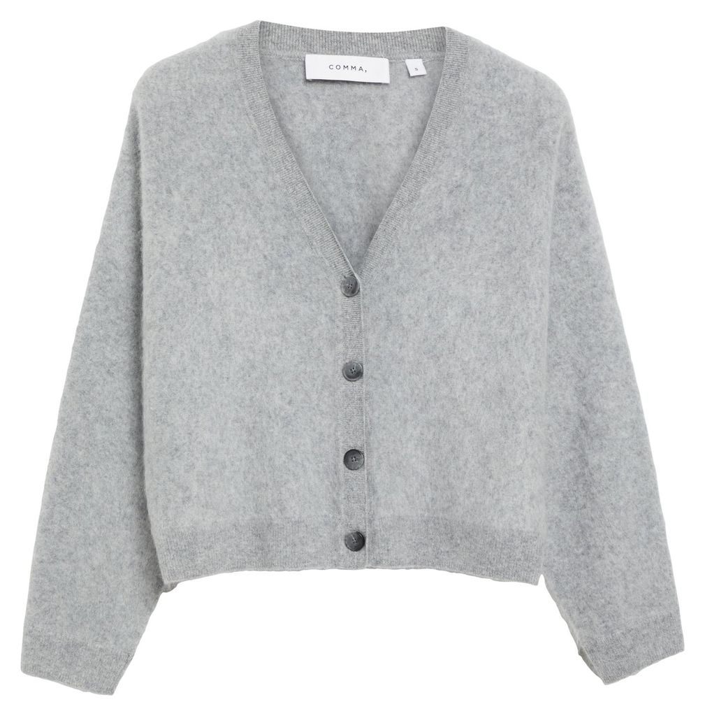 Comma Strickjacke GREY/BLACK XS Produktbild 