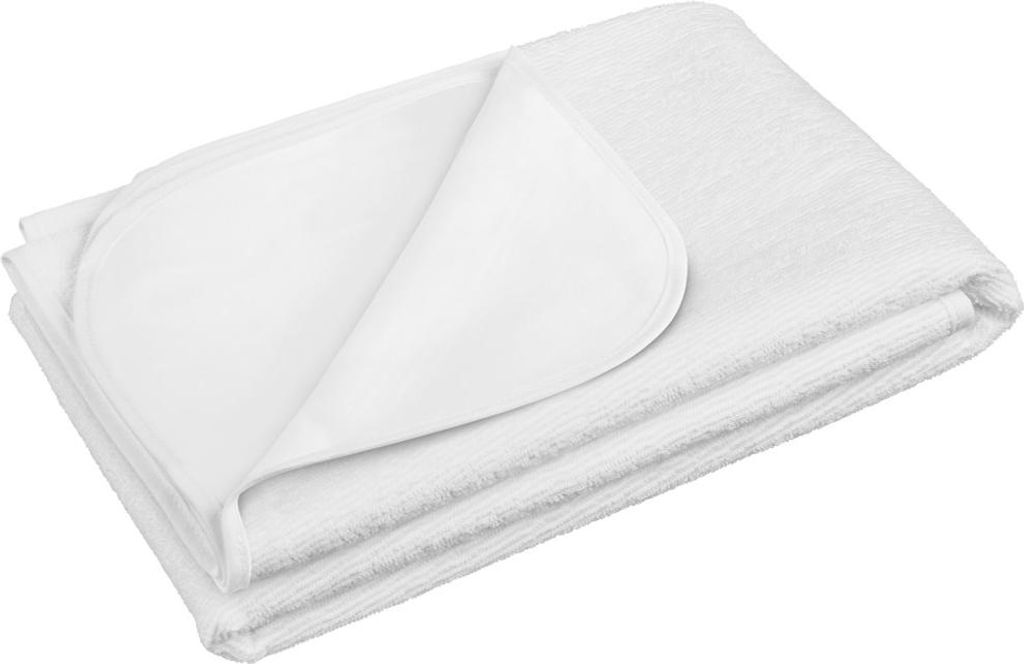 Akuku Frotteematte wasserdicht 70x140 weiß
