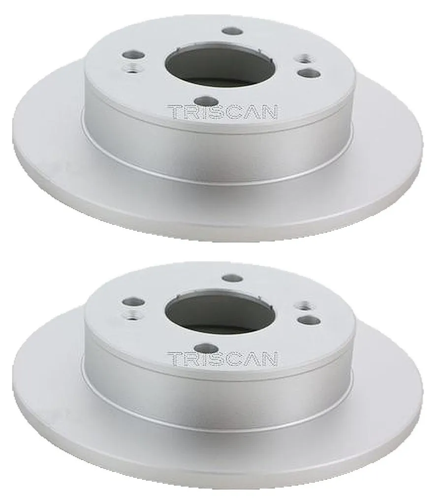 Jeu de 2 disques de frein Triscan 8120 43178C compatibles Hyundai i10