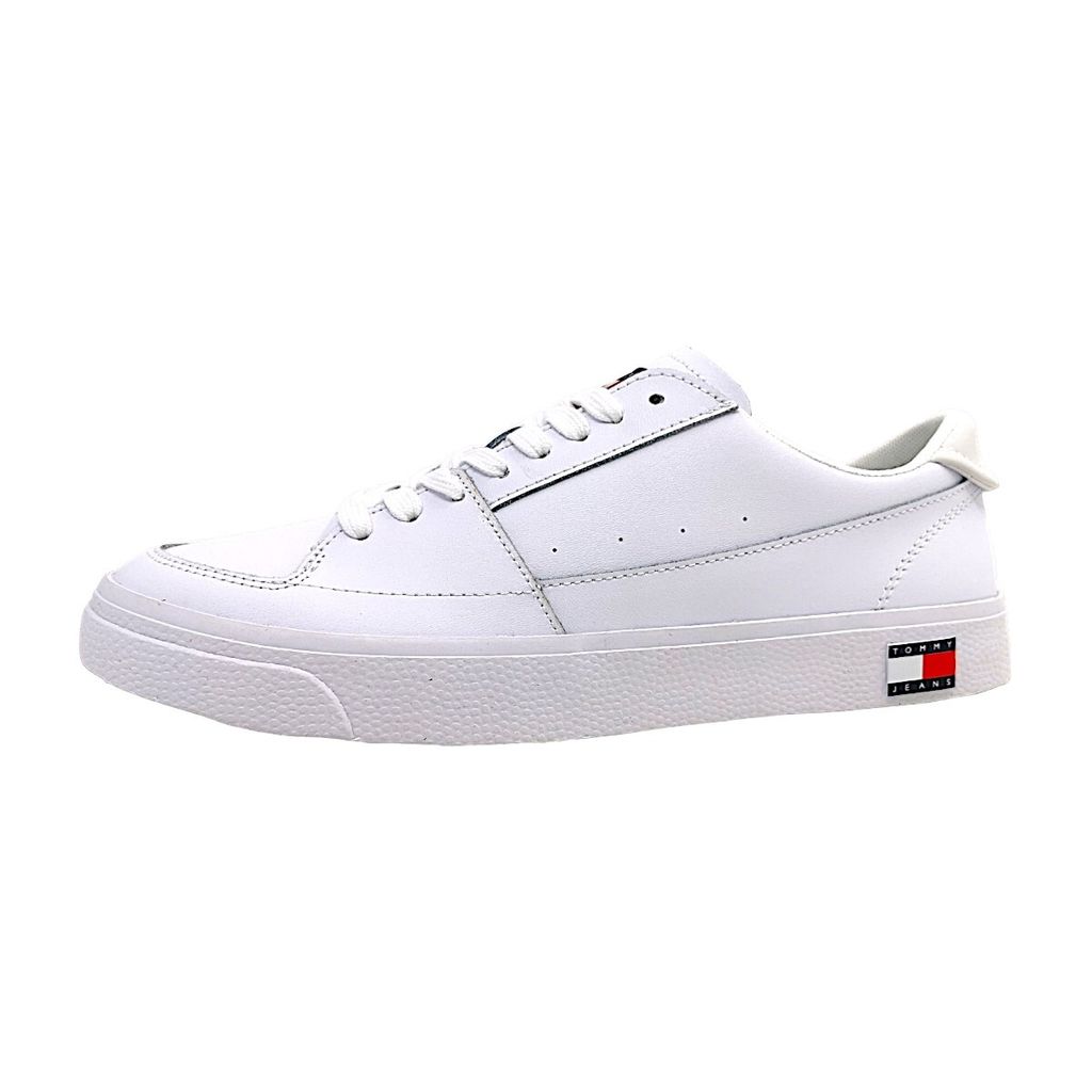 Tommy Hilfiger Herrenschuhe Für lose Einlagen Schnürer Weiß Freizeit, Schuhgröße:46 EU