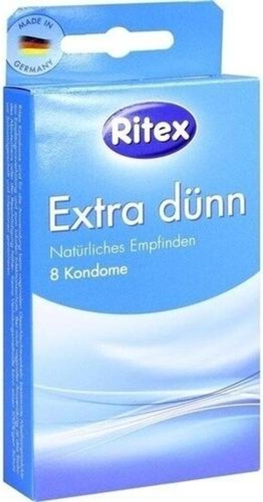 RITEX extra dünn Kondome 8St PZN 10180687 Produktbild 