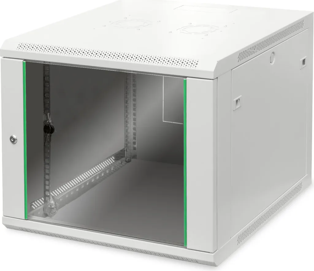 Armoire Réseau Murale 9U 600x600 pour Bureaux et Centrales Domotiques