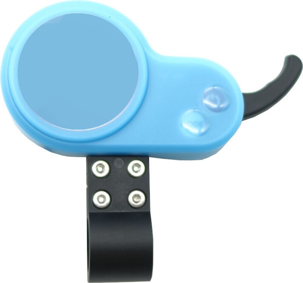 Silikonhülle (Case) für das Display TF-100 für Kugoo M4 / Kugoo M4 PRO E-Scooter - Farbe Blau