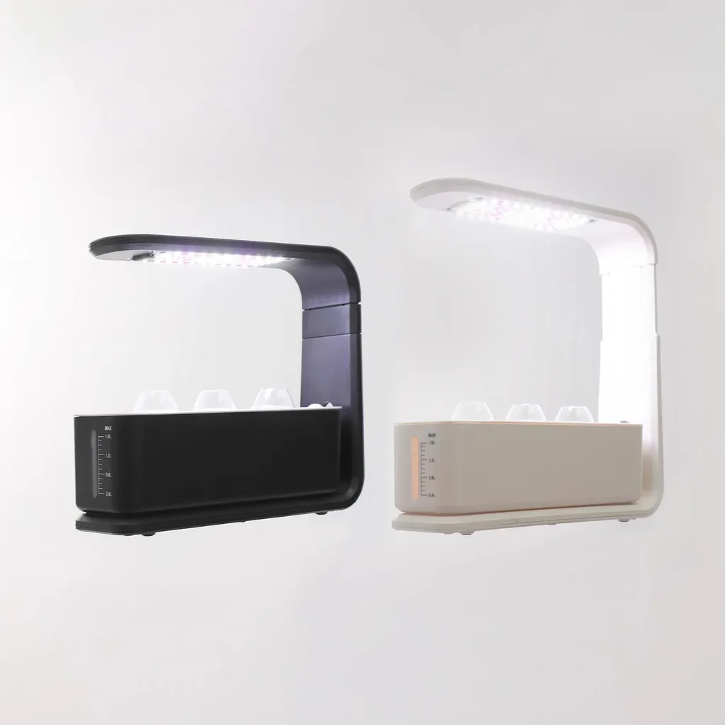 Kit de plantation hydroponique avec lampe LED horticole pour cuisine