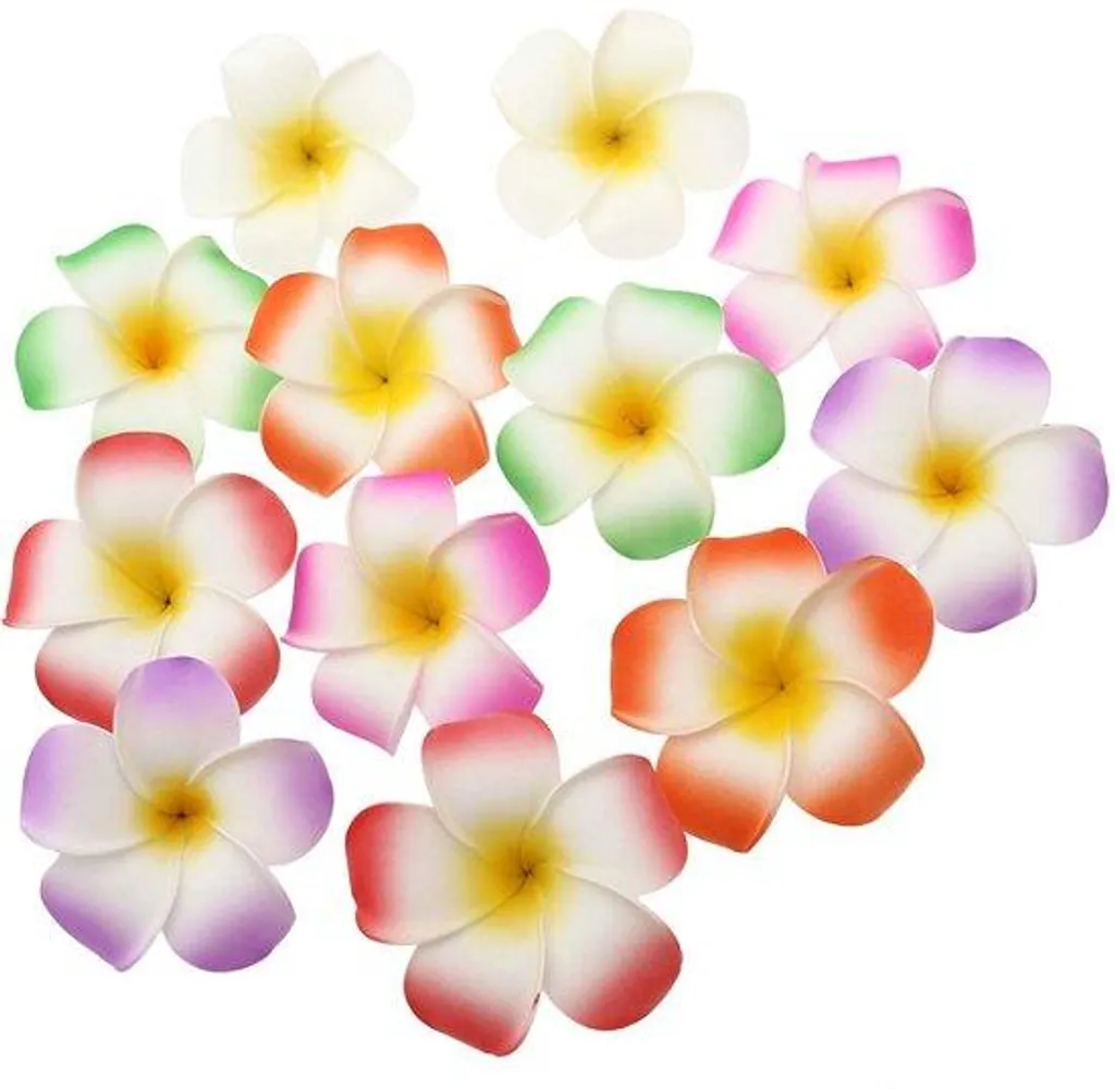 Accessoire cheveux mariage tropical et soirée plage fleur hawaïenne 9cm