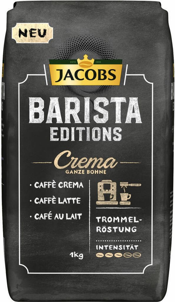 Jacobs Barista Editions Crema 1 kg ziarnista Zdjęcie produktu 2