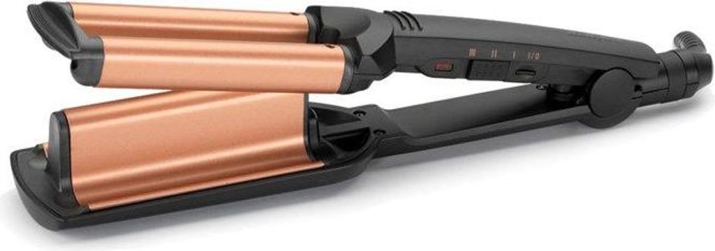 BaByliss Deep Waves Lockenstab Warm Schwarz - Orange 2,5 m Image du produit 