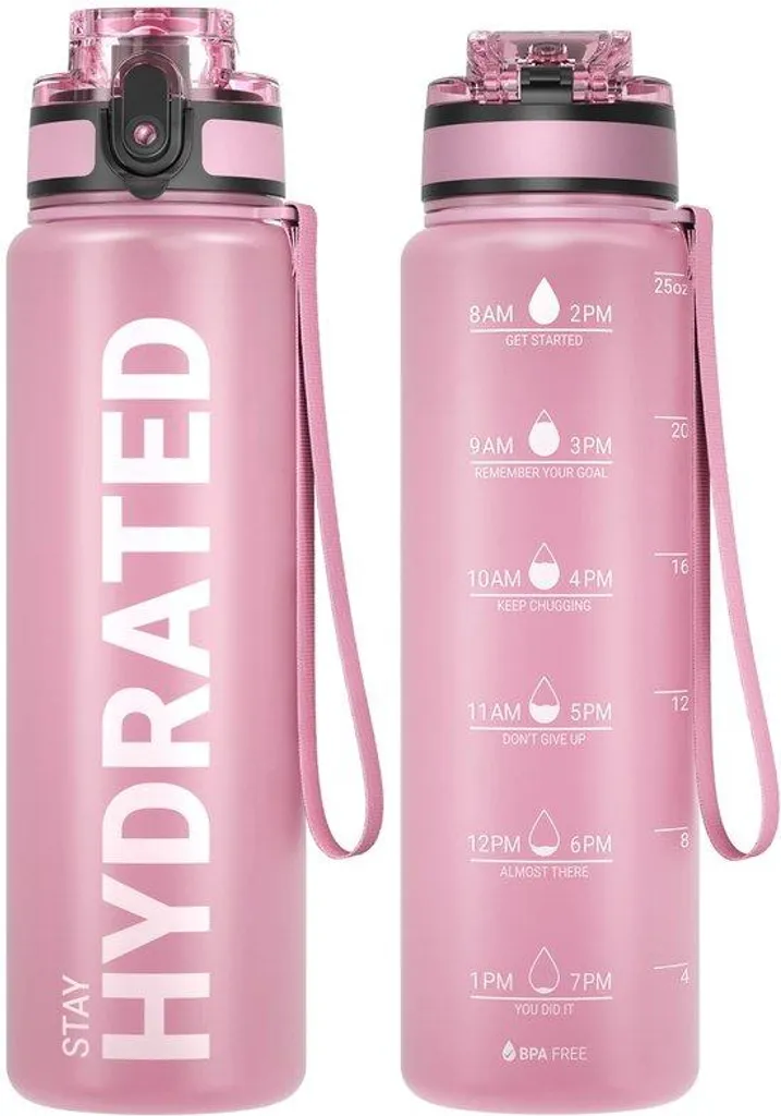 Gourde sport 1L anti-fuite en Tritan - Ne fuit plus dans votre sac