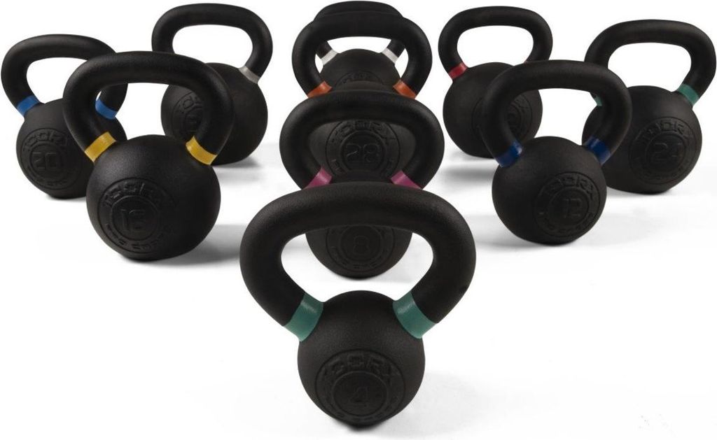 Toorx Crossfit Kettlebell 24 kg Schwarz