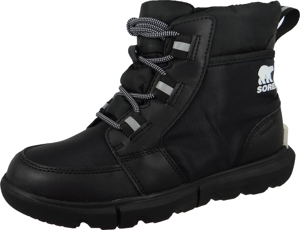 Sorel Damen Sportliche Stiefelette Explorer II Carnival Sport WP 1951651 Schwarz
