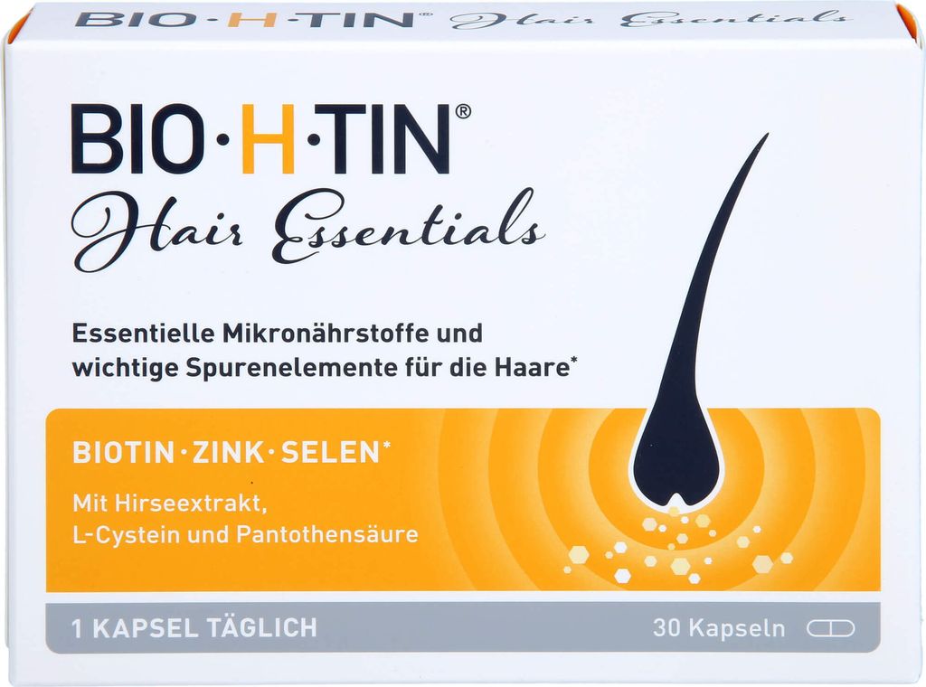 -H-TIN Hair Essentials Mikronährstoff-Kapseln, 30 St. Kapseln
