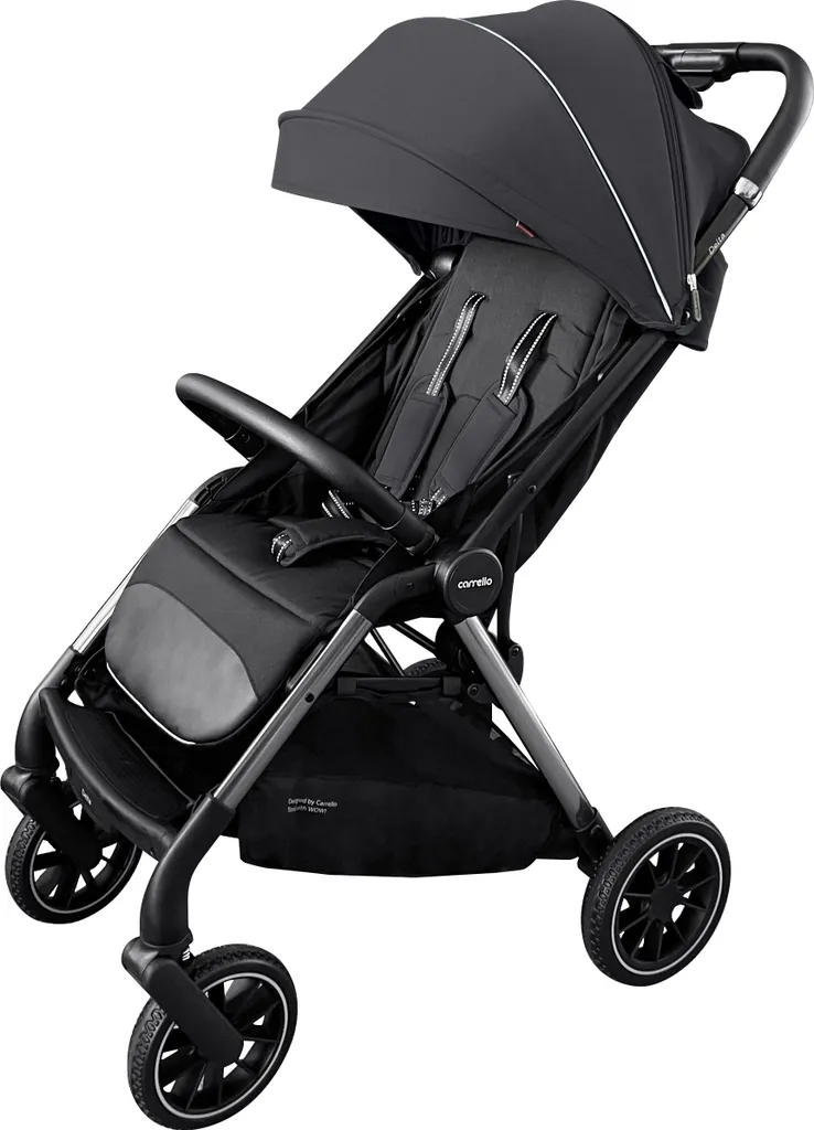 Poussette Delta Lava Grey Compacte - Finies les Poussettes Trop Lourdes