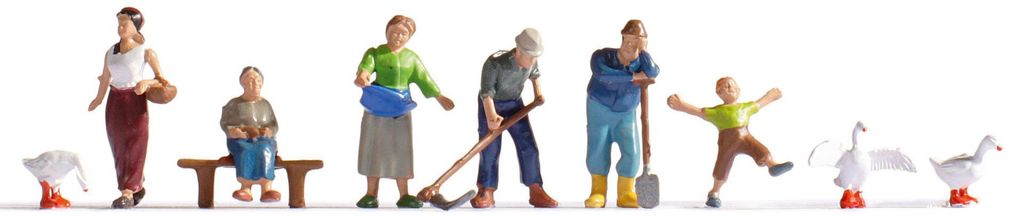 NOCH Farmers, HO (1:87), Multicolore Image du produit 