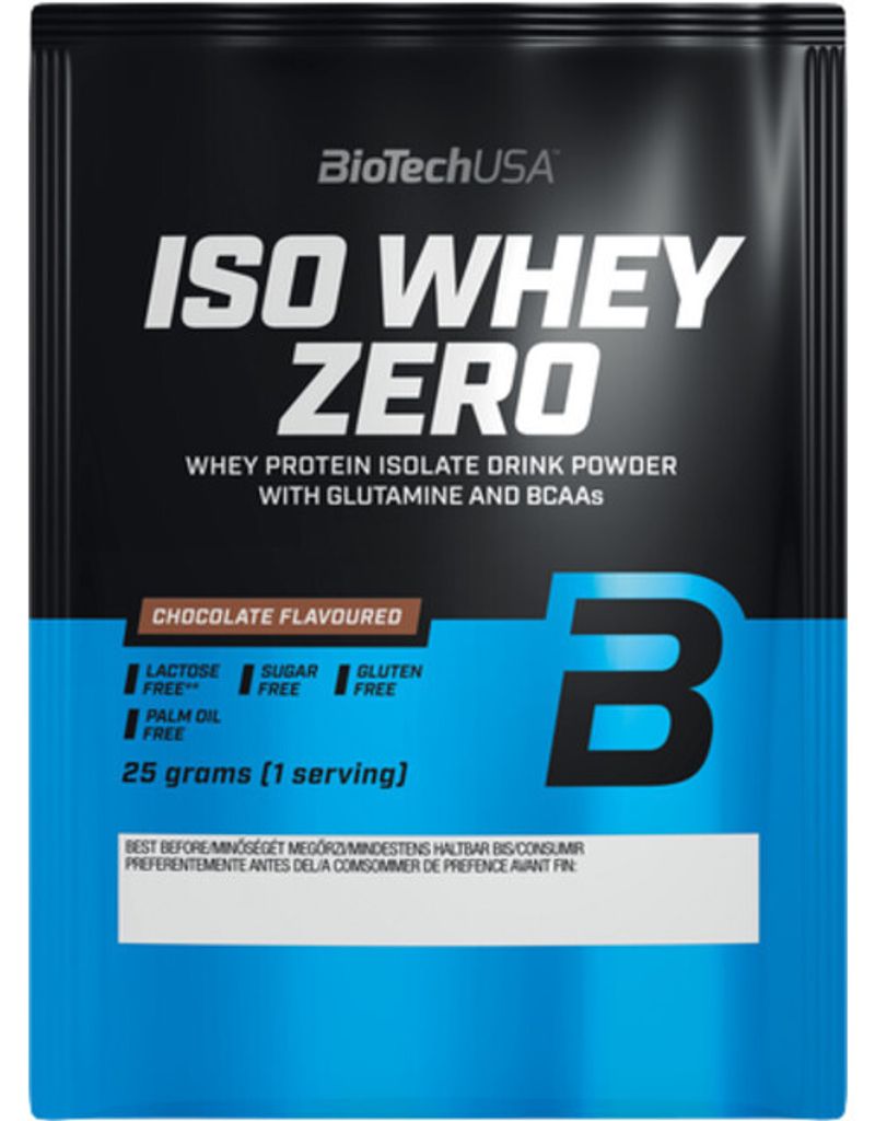 BioTech USA Iso Whey Zero 25 g okolda / Proteny (vzorky) / Obrázok produktu 