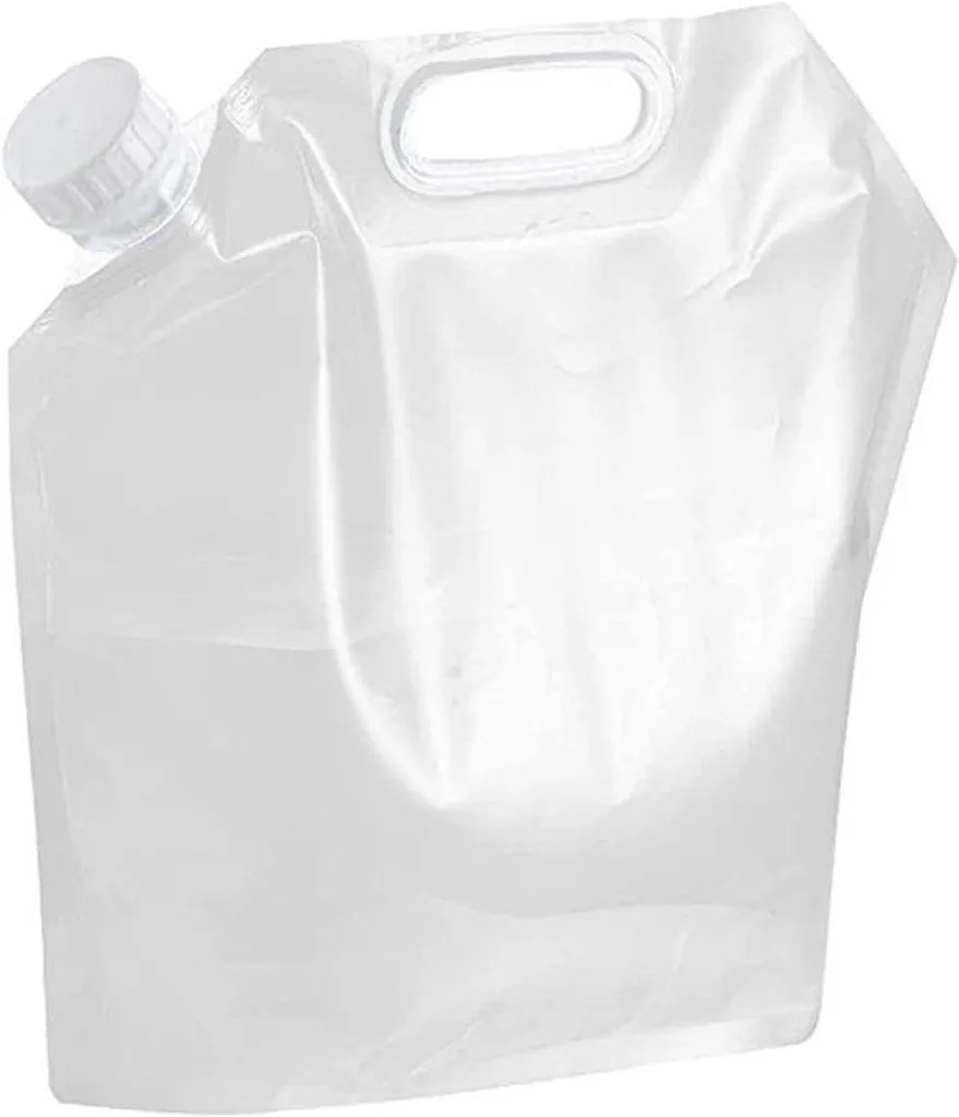 Contenant eau potable pliable 3L alu : gagnez de la place en camping