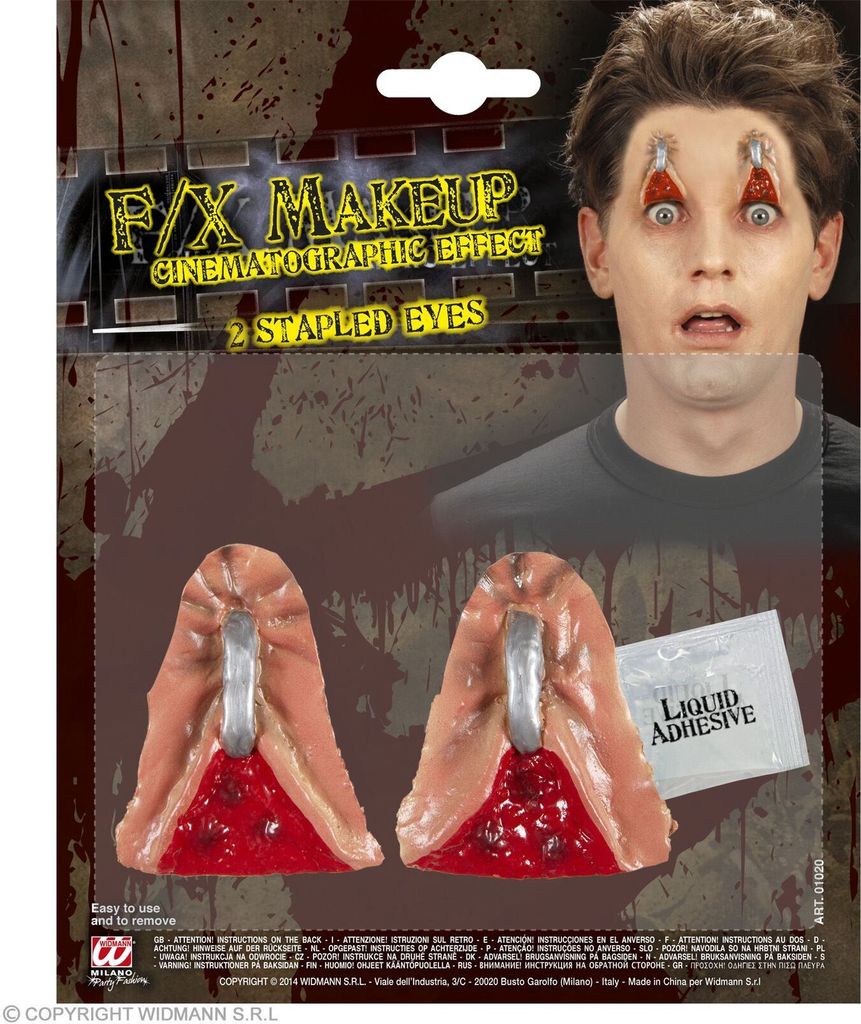 Trucco per effetti speciali di Halloween: ferite | Occhi Immagine del prodotto 
